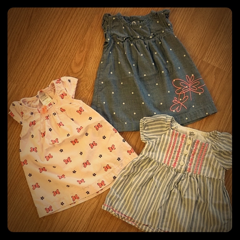3- Newborn Dresses for Baby Girl